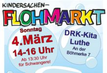 Flohmarkt am 4. März in der DRK-Kita Luthe