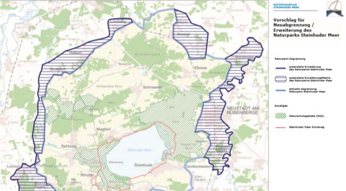 Ein Plan für den Naturpark Steinhuder Meer