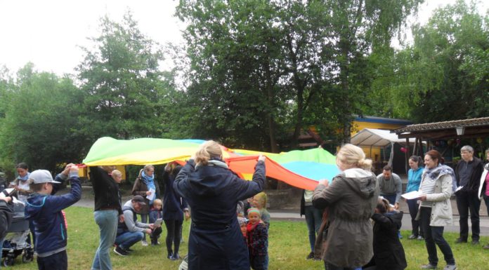 Spiel und Spaß beim Sommerfest