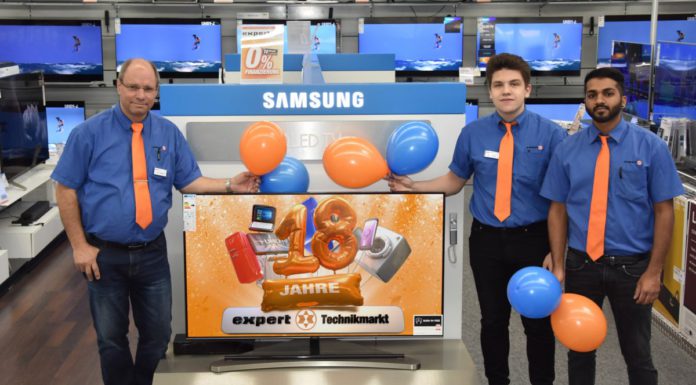 #Sparparty – 18 Jahre expert Technikmarkt