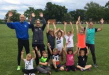 Handball-Minis erfolgreich bei Sportabzeichen-Abnahme