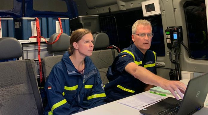 Landtagsabgeordnete Osigus absolviert Schnuppertag beim THW- Ortsverband Wunstorf