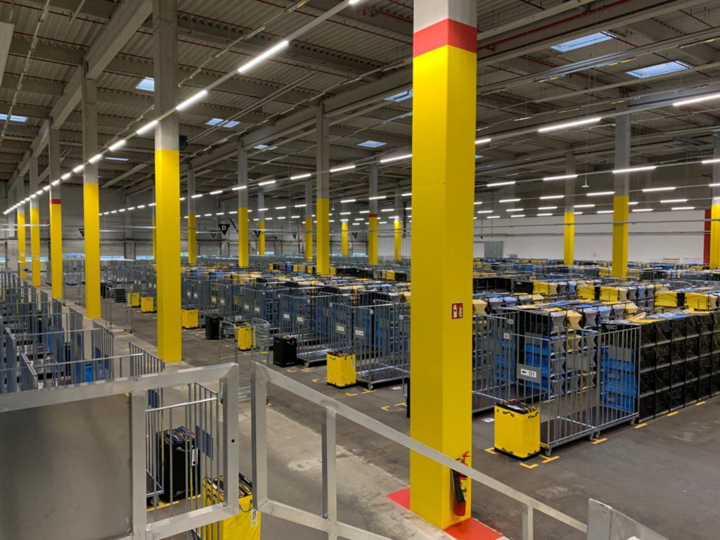 Besuch im Amazon Verteilzentrum in Wunstorf - Wunstorf City News