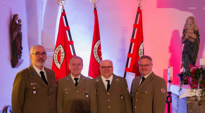 Der Ortsverband Wunstorf-Steinhuder Meer der Johanniter : Feierliche Amtseinführung des neuen Ortsbeauftragten