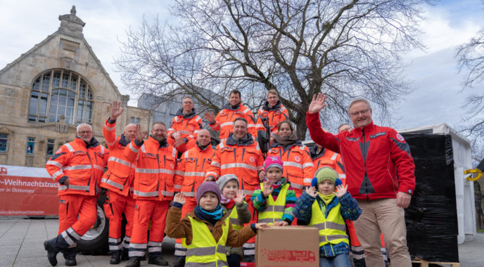 Johanniter-Weihnachtstrucker: Aufdem Weg in die Ukraine!