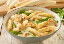 Asiatische Spargelpfanne