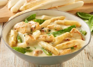 Asiatische Spargelpfanne