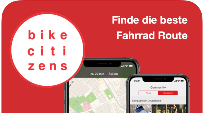 Das STADTRADELN 2020: Eine App hilft bei der Tourenplanung