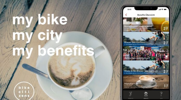 Klima auf dem Marktplatz und Bike Benefit Aktion