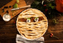 Grusel-Kürbis-Quiche