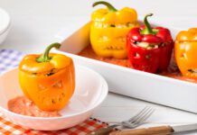 Grusel-Paprika – Zubereitet mit: Rama Cremefine