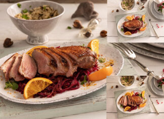 Entenbrust mit Würz-Rotkohl – Zubereitet mit: Knorr