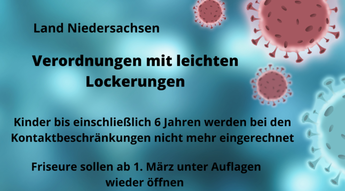 Änderungen in der Corona-Verordnung – kleine Erleichterungen, aber noch keine wesentlichen Lockerungen möglich
