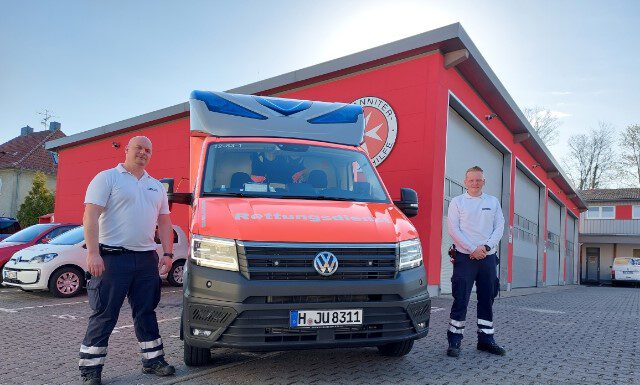 Johanniter Rettungswache erhält neues Einsatzfahrzeug