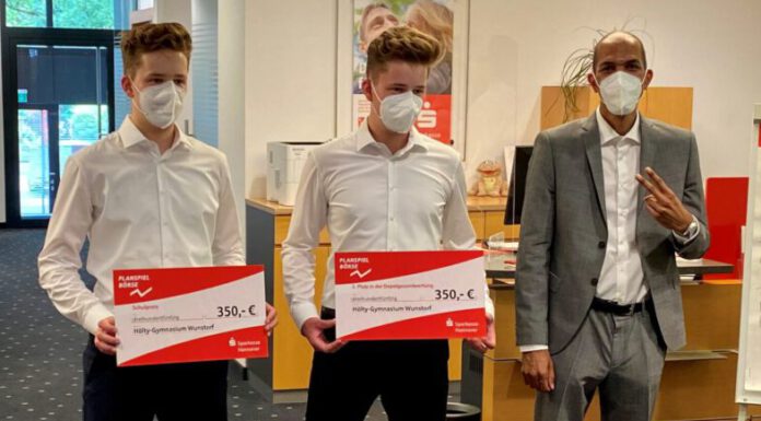 Hölty-Schüler erfolgreich beim Planspiel Börse