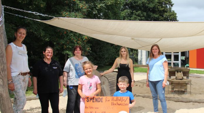 Kita Zwergenwelt sammelt 500€ für Flutopfer – Spende kommt Johanniter-Kita in Rheinland-Pfalz zu Gute