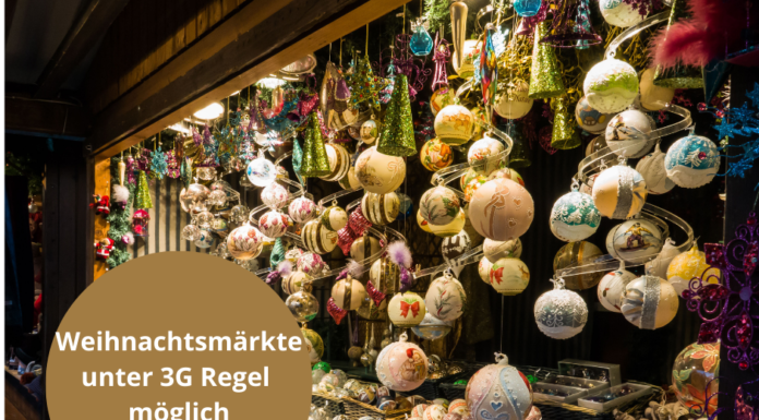 Weihnachtsmärkte dürfen mit 3G-Regel veranstaltet werden – so soll es laufen