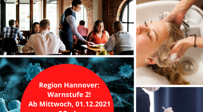 Warnstufe 2! Ab Mittwoch, 01.12.2021 härte Corona Regeln – u.a. 2G-plus und Weiteres