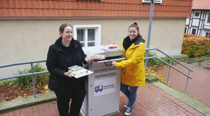 Medienrückgabebox für die Stadtbibliothek