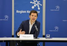 100 Tage im Amt: Regionspräsident Krach zieht erste Bilanz