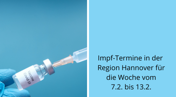 Impf-Termine in der Region Hannover für die Woche vom 7.2. bis 13.2.