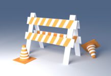 Bauarbeiten Am Hungerkamp und Stadtmobiliar Fußgängerzone Abbrucharbeiten auf dem ehemaligen Vion-Gelände am Luther Weg als vorbereitende Maßnahme für das Projekt Bahnübergang Luther Weg