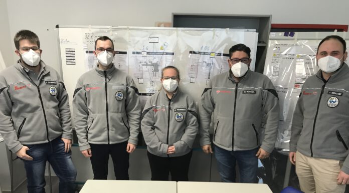 Fünf Verbandsführer ausgebildet -Zugführer qualifizieren sich zu Verbandsführern