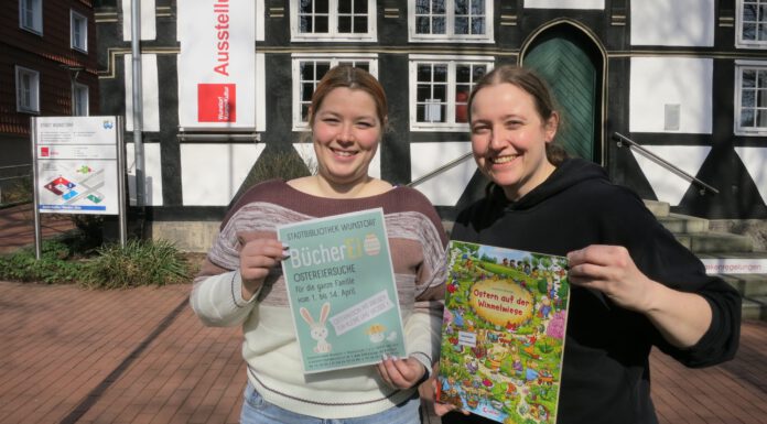 Stadtbibliothek: BücherEi-Osteraktion und Rätsel-Rallye zum Welttag des Buches