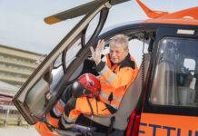 Nach 37 Jahren im Christoph 4 zum letzten Mal gelandet – Volker Hubrich von der Johanniter-Unfall-Hilfe beendet seinen aktiven Dienst, Christoph 4 bleibt weiter einsatzbereit