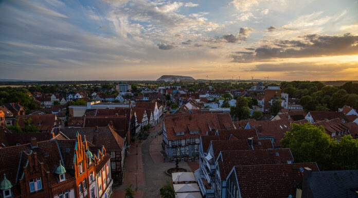 Wunstorf – Abendliche Turmbesteigung der Stadtkirche bei tollem Licht Abendliche Turmbesteigung der Stadtkirche
