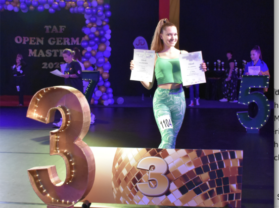 Teenage Team vom TanzCentrum Kressler gewinnt German Masters im DiscoDance