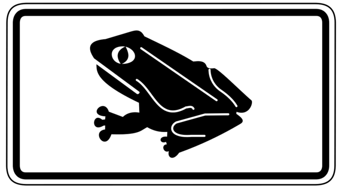 Frühjahrswanderung der Amphibien - Straßensperrungen zum Schutz der Tiere