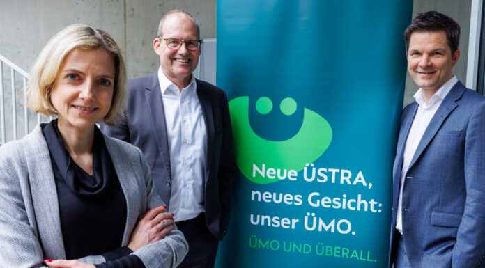 Neue Ära für den Nahverkehr in der Region Hannover: ÜSTRA, GVH und regiobus werden zur neuen ÜSTRA Neue Marke für den Nahverkehr der Region Hannover - ÜSTRA, GVH und regiobus werden zur neuen ÜSTRA