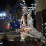 Großfeuer fordert Feuerwehr und THW in Wunstorf Großfeuer fordert Feuerwehr und THW in Wunstorf