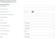 Anmeldungen für Kindertagesstätten bis 15. Januar 2025 Anmeldungen für Kindertagesstätten bis 15. Januar 2025