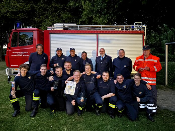 Die freiwillige Feuerwehr Bokeloh feiert ihr 100 jähriges Bestehen mit einem spannenden Wettbewerb, an dem zahlreiche Mannschaften teilnahmen