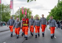 Der Einsatz der Johanniter beim Kirchentag in Hannover umfasste 10.000 Stunden für Sicherheit und Betreuung der Gäste