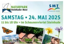 Das Naturpark-Fest für die ganze Familie findet am 24. Mai in Steinhude statt und bietet ein abwechslungsreiches Programm