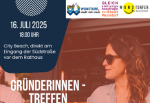 Der Gründerinnenabend auf dem City Beach bietet Austausch, Netzwerken und Live-Musik für Frauen in Wunstorf