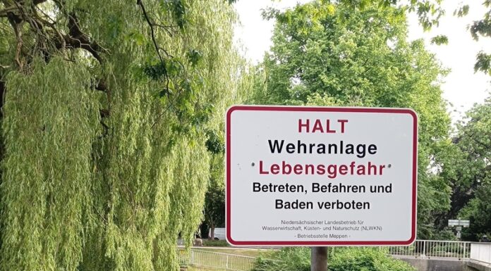 Gefahren an Gewässern: Flüsse sind keine Freizeitparks für Erholungssuchende Die Gefahren an Gewässern werden oft unterschätzt. Flüsse sind keine Freizeitparks, besondere Vorsicht ist geboten