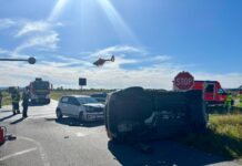 Verkehrsunfall mit mehreren Fahrzeugen und zwei Verletzten in Klein Heidorn Bei einem Verkehrsunfall mit mehreren Fahrzeugen und zwei Verletzten kam es zu umfangreichen Rettungsmaßnahmen und einer Vollsperrung