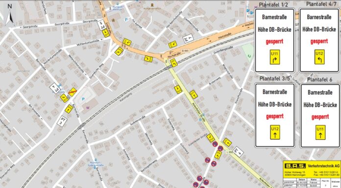 Vollsperrung der Unterführung Barnestraße während der Herbstferien angekündigt Die Vollsperrung der Unterführung Barnestraße während der Herbstferien sorgt für Einschränkungen im Verkehr. Details zur Maßnahme hier