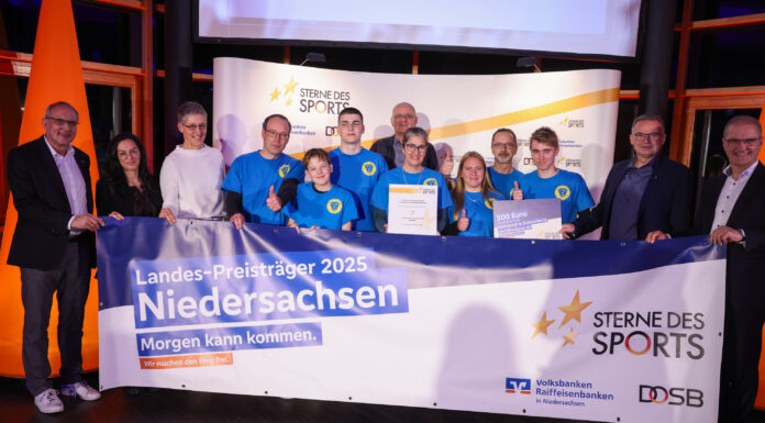 Sterne des Sports: Wunstorfer Vereine vorn mit dabei. 2 Auszeichnungen gehen nach Wunstorf. Sterne des Sports: Wunstorfer Vereine vorn mit dabei. 2 Initiativen für Zusammenhalt und Verkehrssicherheit ausgezeichnet