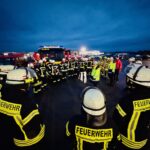 Feuerwehr erkundet Einsatzszenarien am Airbus-Gelände: Abstimmung mit Fliegerhorstfeuerwehr Feuerwehr erkundet Einsatzszenarien am Airbus-Gelände: Abstimmung mit Fliegerhorstfeuerwehr für zukünftige Einsätze