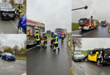 Verkehrsunfall in Klein Heidorn – Vier leicht verletzte Personen bei Crash Verkehrsunfall in Klein Heidorn – Vier leicht verletzte Personen wurden bei einem Crash heute Nachmittag versorgt
