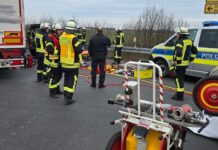 Einsatz für die Ortsfeuerwehr Kolenfeld: Eingeklemmte Person bei Verkehrsunfall Einsatz für die Ortsfeuerwehr Kolenfeld: Eingeklemmte Person bei Verkehrsunfall