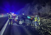 Verkehrsunfall auf Autobahn A2 – Ortfeuerwehr Kolenfeld vor Ort Verkehrsunfall auf Autobahn A2: Fahrer gerettet, Einsatzkräfte vor Ort, glücklicherweise glimpflicher Verlauf