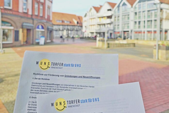 Das Förderprogramm „Stark für UNS“ unterstützt die Wunstorfer Innenstadt Das Förderprogramm Stark für UNS kehrt zurück und bietet Unterstützung für Unternehmen und Vereine in der Innenstadt
