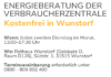 Kostenfreie Energieberatung in Wunstorf ab März 2026 für alle Bürger Energieberatung der Verbraucherzentrale: Kostenlose Hilfe für alle Bürger im Rathaus. Informieren und profitieren