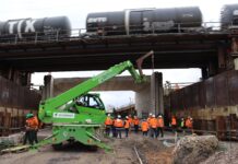 Meilenstein erreicht – Block 13 der Ortsumfahrung Wunstorf erfolgreich eingezogen Meilenstein erreicht: Block 13 der Ortsumfahrung Wunstorf wurde erfolgreich eingezogen. Fortschritte im Straßenbau in Niedersachsen